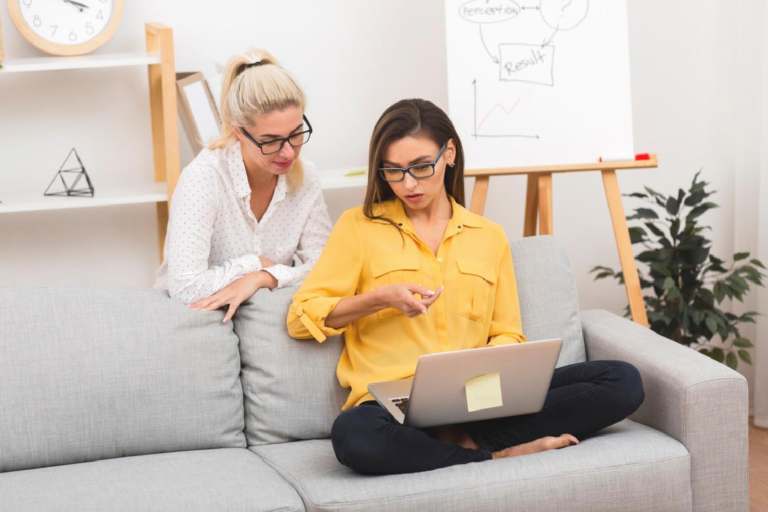 Financial planning workspace with charts and analysis tools